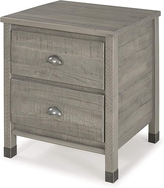 Amazon.com: Baja Night Stand / 2 Drawer / Solid Wood / Rustic Bedside ... regarding Design considerations when incorporating a rustic night stand into your bedroom