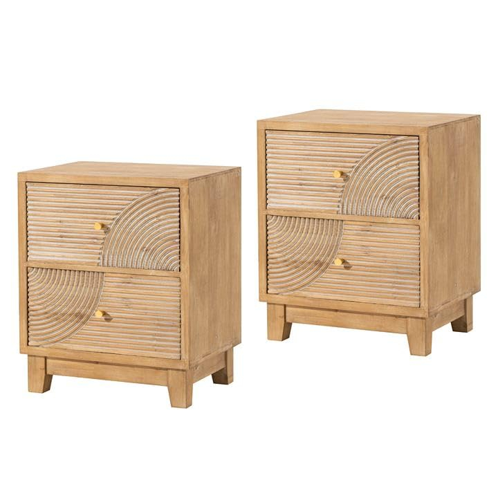 Amazon.com: Cozayh 2-Drawer Farmhouse Nightstand, Mid Century ... in Exploring Timeless Furniture Styles That Stand the Test of Time