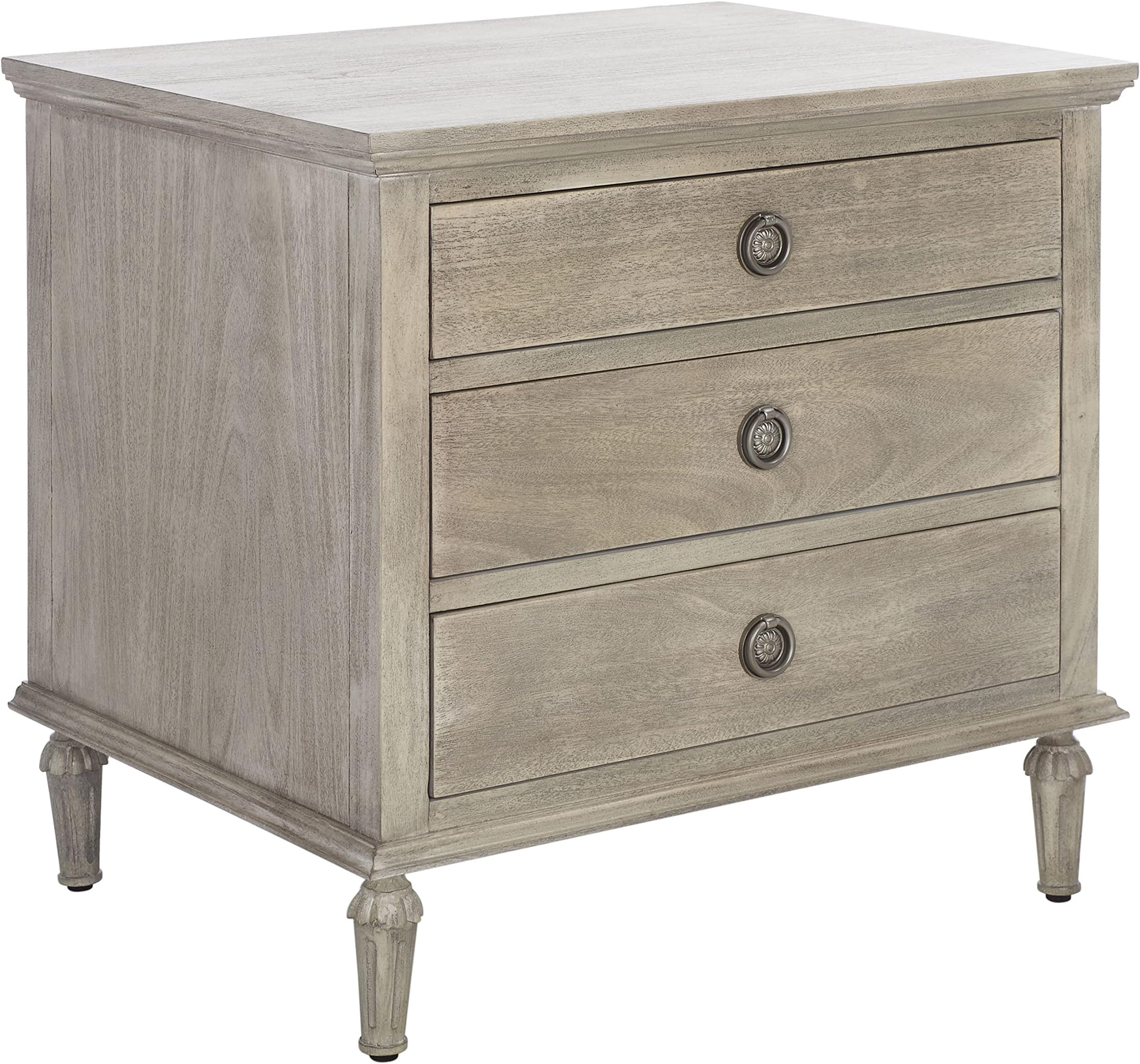 Amazon.com: Safavieh Couture Home Collection Ariella Light Brown 3 ... with Design elements that make Safavieh Couture Lisabet nightstand a standout piece