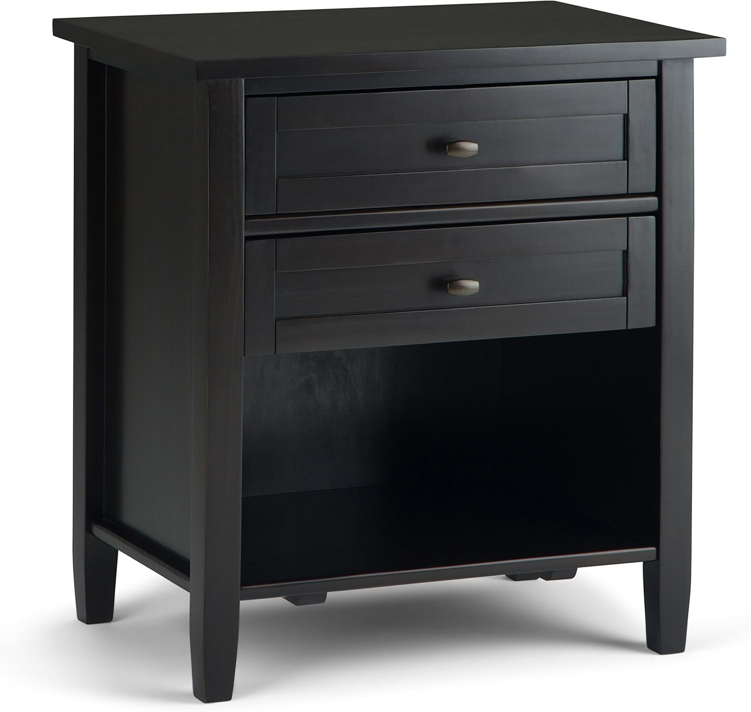Amazon.com: Simplihome Warm Shaker Solid Wood 24 Inch Wide Transitional ... regarding Struggling With Warm Shaker Wood Furniture? This Is What's Actually Wrong