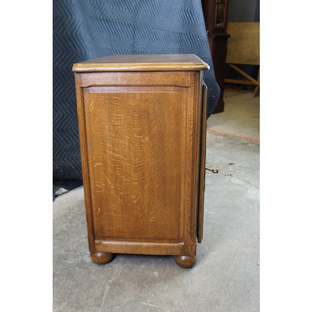 Antique French Provincial Country Oak Confiturier Jam Cabinet | Chairish inside Consigned Antique Nightstand French Provencial Country Oak Floral