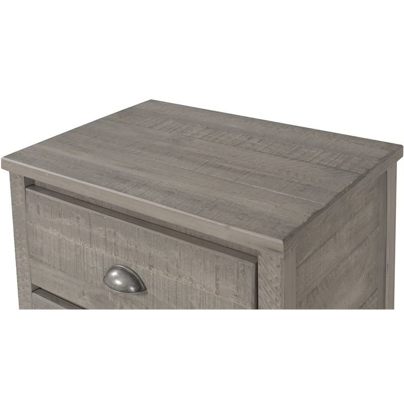 Baja Night Stand / 2 Drawer / Solid Wood / Rustic Bedside Table For ... for Design considerations when incorporating a rustic night stand into your bedroom