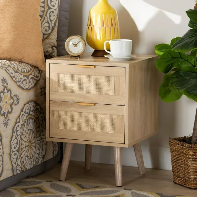 Baxton Studio Baird Mid-Century Modern Light Oak Brown Finished Wood ... within Traditional techniques meet modern functionality in furniture design