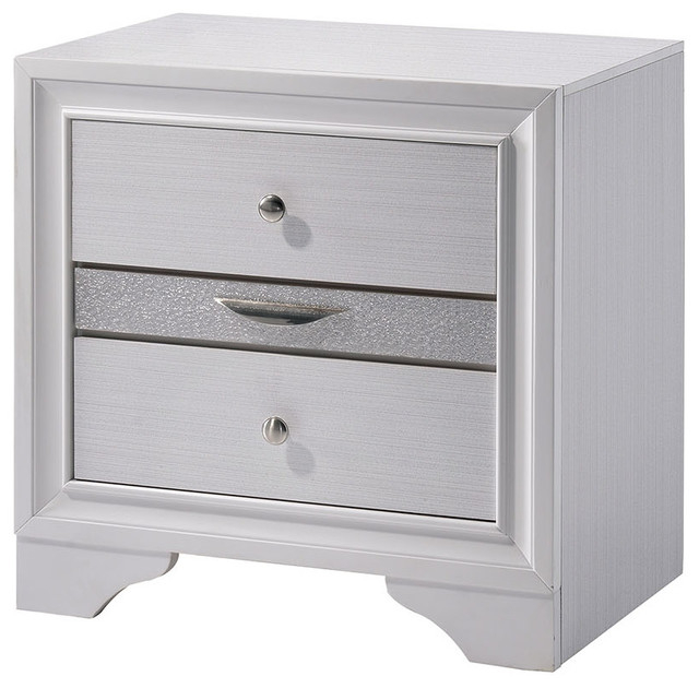 Benzara Bm182981 Contemporary Solid Wood Night Stand With Jewelry ... with The Practical Advantages of Choosing the Benzara BM154522 White Wood Nightstand