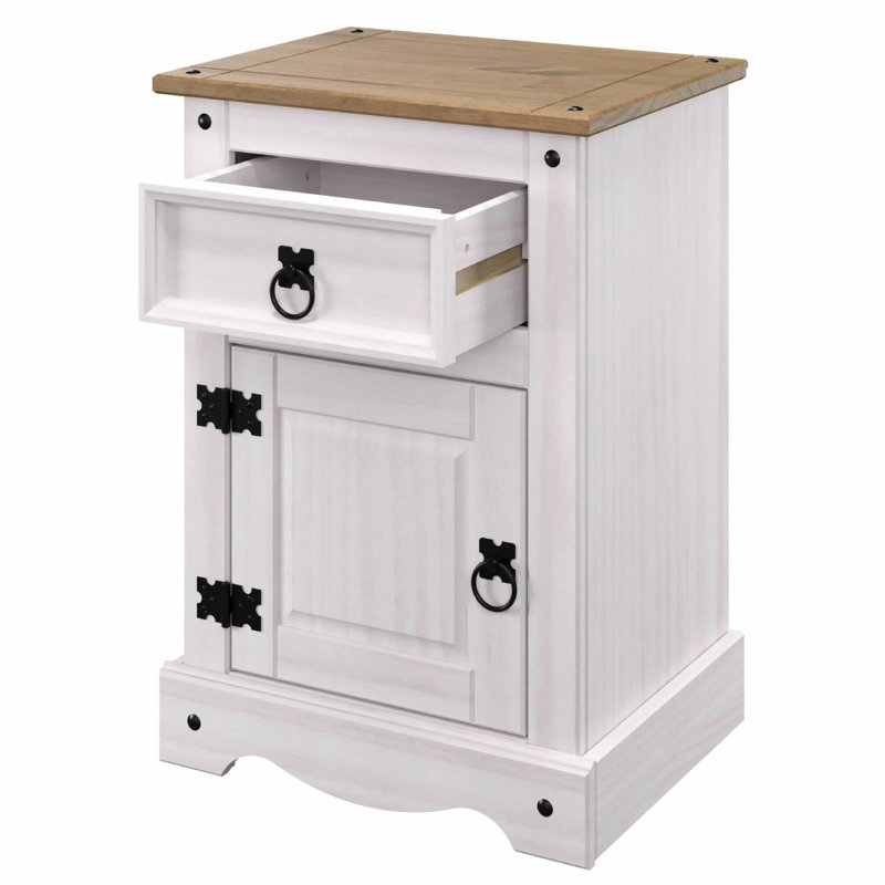 Breakwater Bay 1 - Drawer Solid Wood Nightstand & Reviews | Wayfair pertaining to How to choose the right nightstand for your sleeping space