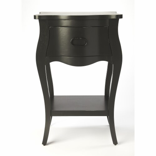 Butler Specialty Company Rochelle 1 Drawer Wood Nightstand - Black, 1 ... regarding Butler Specialty Company, Rochelle 1 Drawer Nightstand, Brown