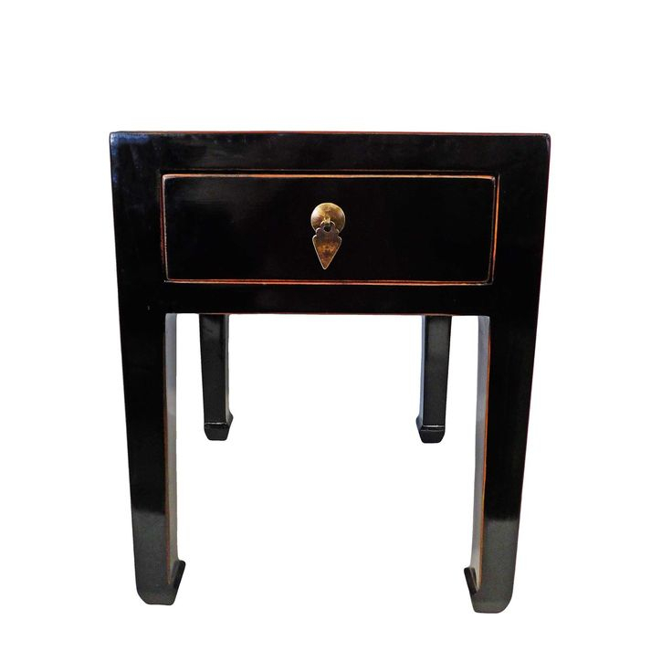 Chinese Antique One Drawer Table | Drawer Table, Chinese Antiques, Table in Choosing the Right Nightstand for Better Sleep Quality and Layout
