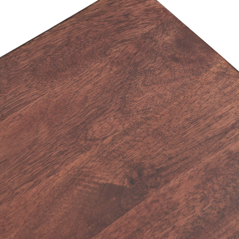 Concordia Traditional Handcrafted Mango Wood Bedside Table ... within Concordia Traditional Handcrafted Mango Wood Bedside Table