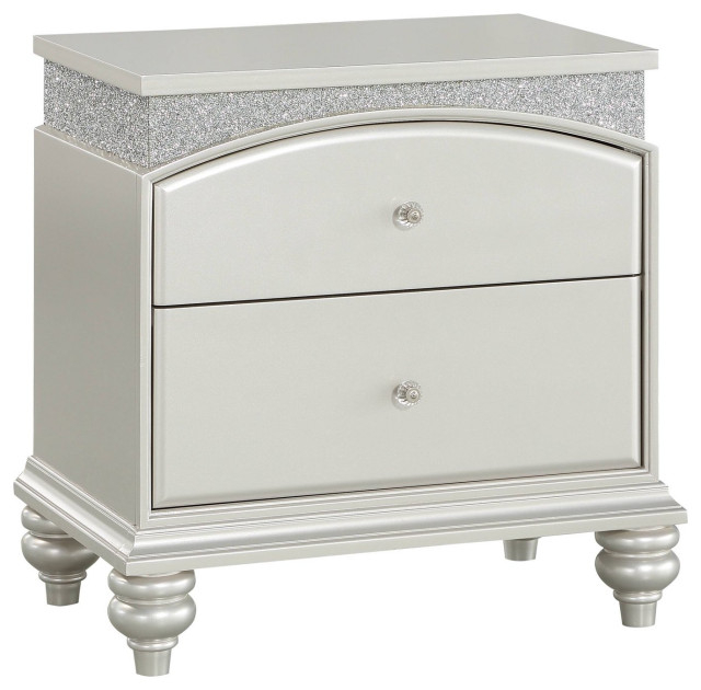 Elegant arched top nightstands for modern living spaces