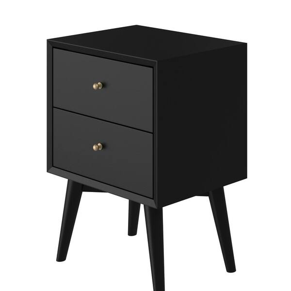 Flynn Mid Century Modern 2-Drawer Acorn Nightstand At Harold Spence Blog within Understanding the Appeal of Mid Century Modern Bedroom Furniture