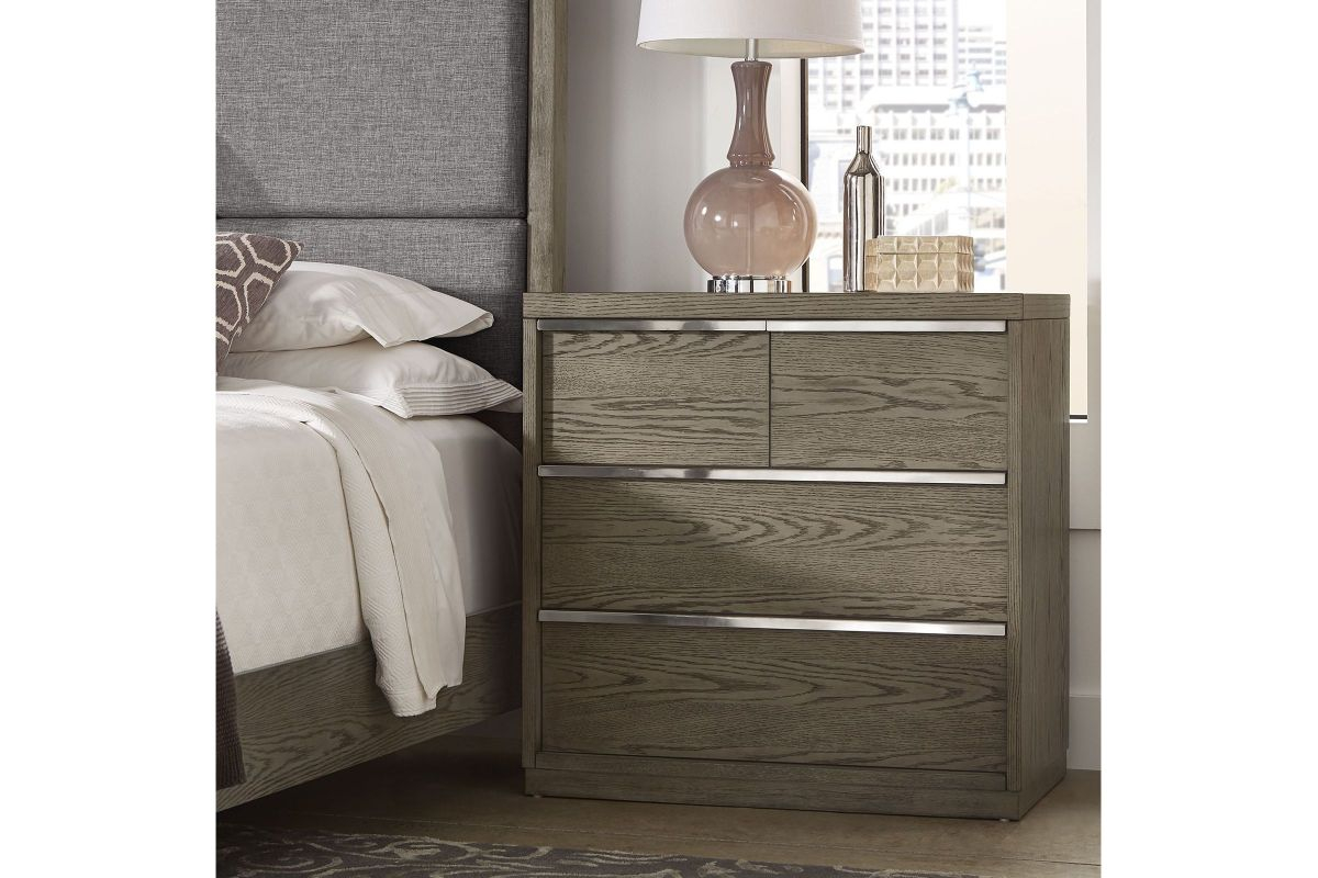 Grey Oak Nightstand At Elizabeth Gunther Blog for Modern Grey Oak Stone Top Huston 1-Drawer Nightstand