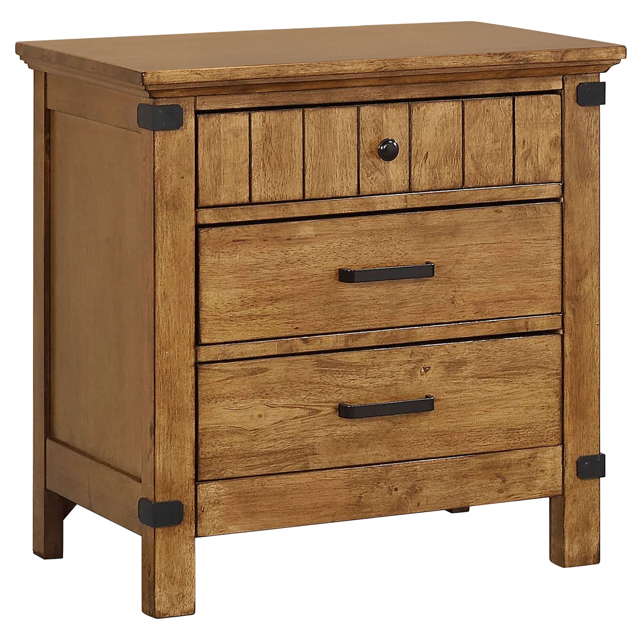 Honey Finish Nightstands - Bed Bath & Beyond throughout Understanding the Appeal of Modern Wood Nightstands in Contemporary Bedrooms