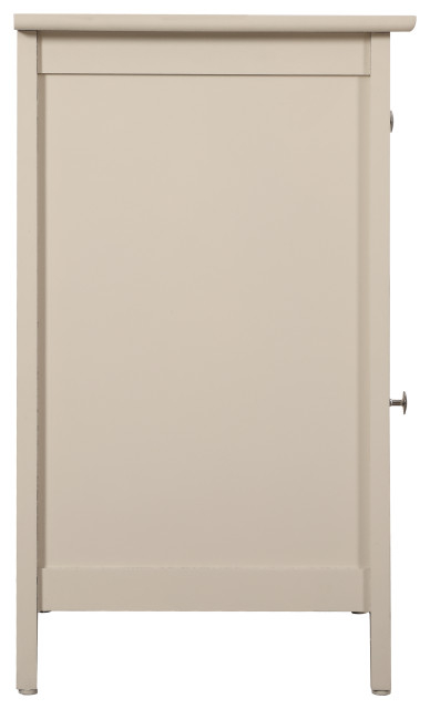 Izzy 1-Drawer, 1-Door Nightstand, Cherry - Transitional - Nightstands ... within Glory Furniture Izzy Solid Wood 1-Drawer/1-Door Nightstand In Beige