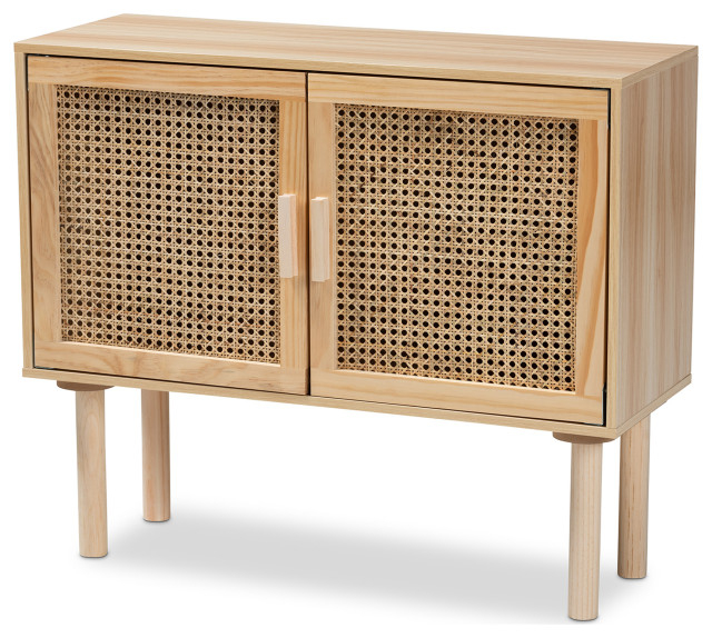 Kaidan Mid-Century Rattan Collection - Tropical - Buffets And ... within I Tried 8 Different Rattan Nightstands in 6 Weeks—This One Actually Worked (No, Really)