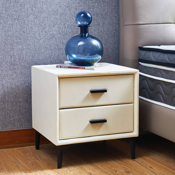Latitude Run® 2-In-1 Vanity Dresser W/ Flip-Top Mirror Tabletop Storage ... with regard to Koda White Nightstand Secrets I Wish I'd Known Earlier
