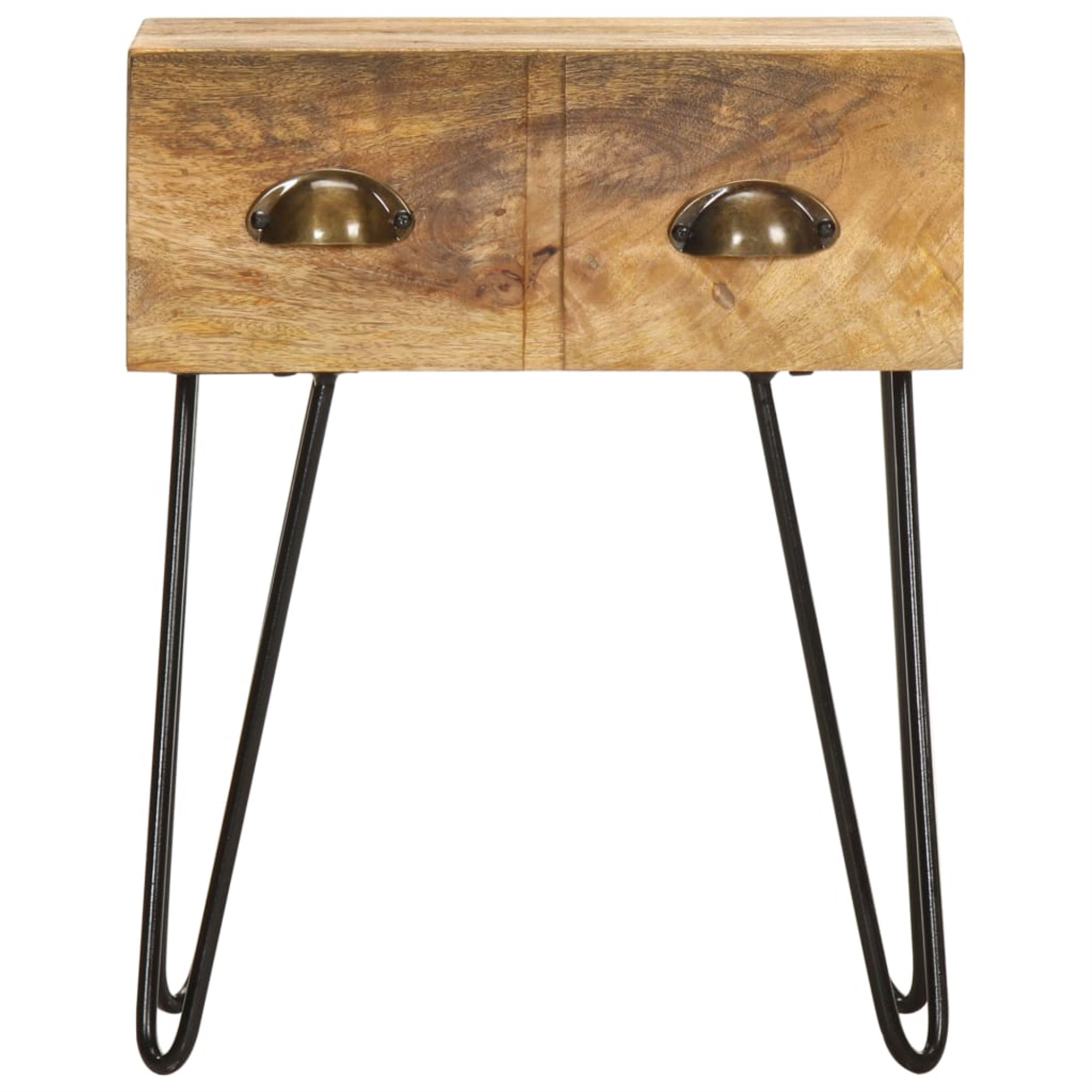 Laurel Foundry Modern Farmhouse Bedside Cabinet 15.7" X 11.8" X 19.7 ... inside Vidaxl Bedside Cabinet Solid Teak 15.7"X11.8"X19.7"