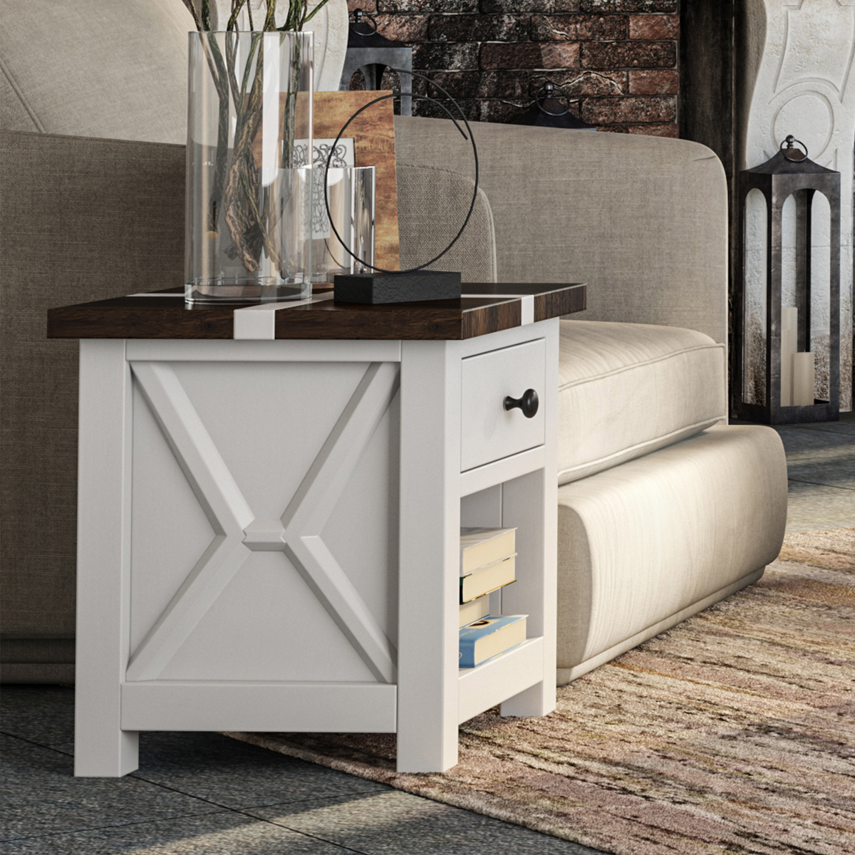 Living Room End Table With Drawers | Cabinets Matttroy within Mastering the Art of Choosing the Right Timber Peg Furniture for Your Home