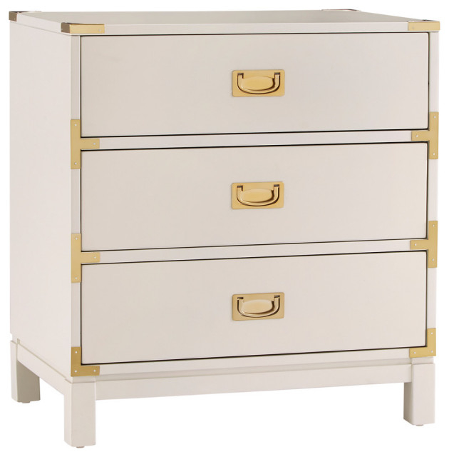 Loretta Gold Finish Wood 3-Drawer Nightstand - Transitional ... within Loretta Gold Finish Wood 3-Drawer Nightstand, Espresso