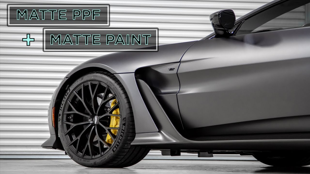 Matte Ppf On Matte Paint - Can You See The Difference? - Youtube with Matte Black Petite Elmwood Chinese Ming Chest Of Drawers