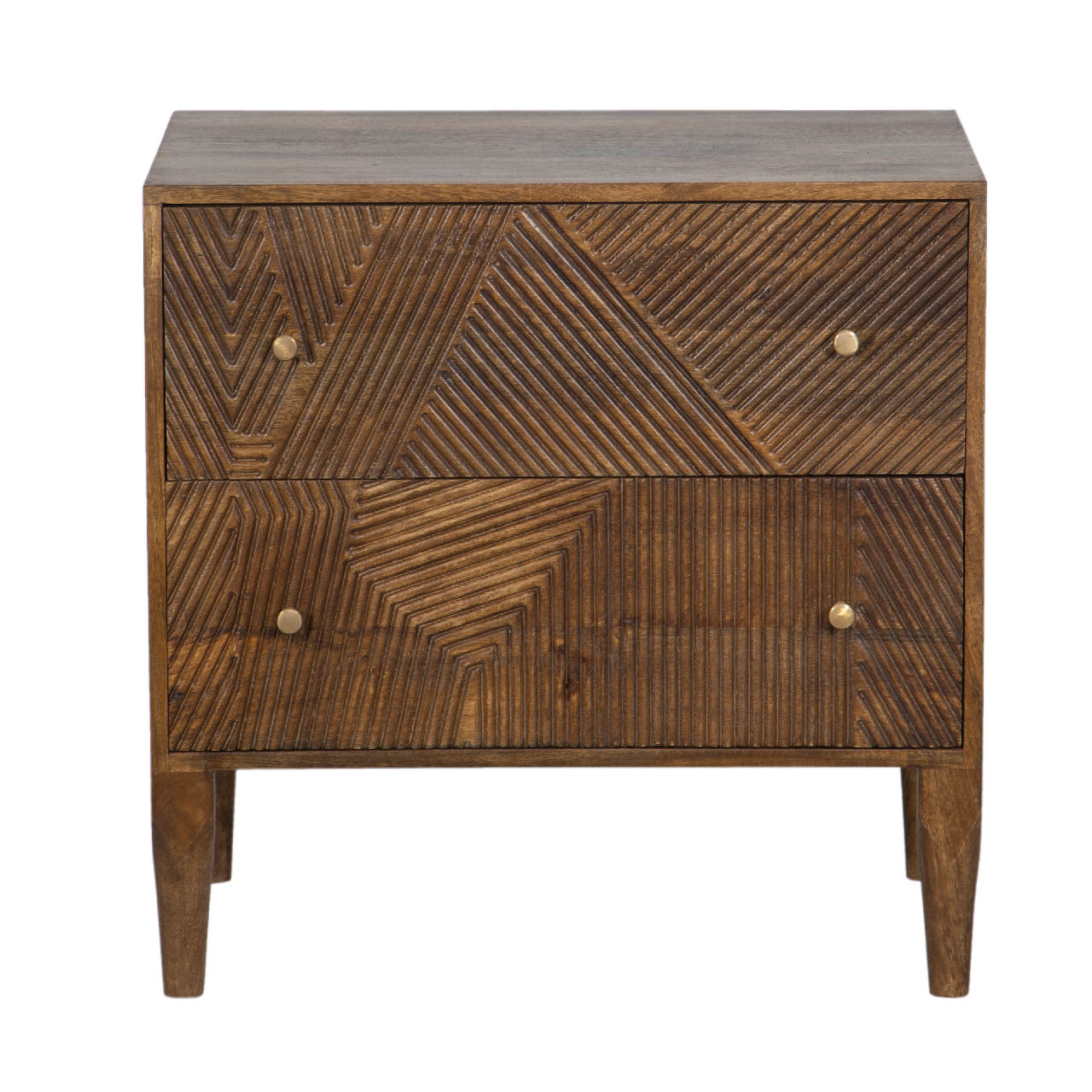 Miha Mango Wood 2 Drawer Night Stand with How to Choose the Right Bedroom Storage Solution with Natural Wood
