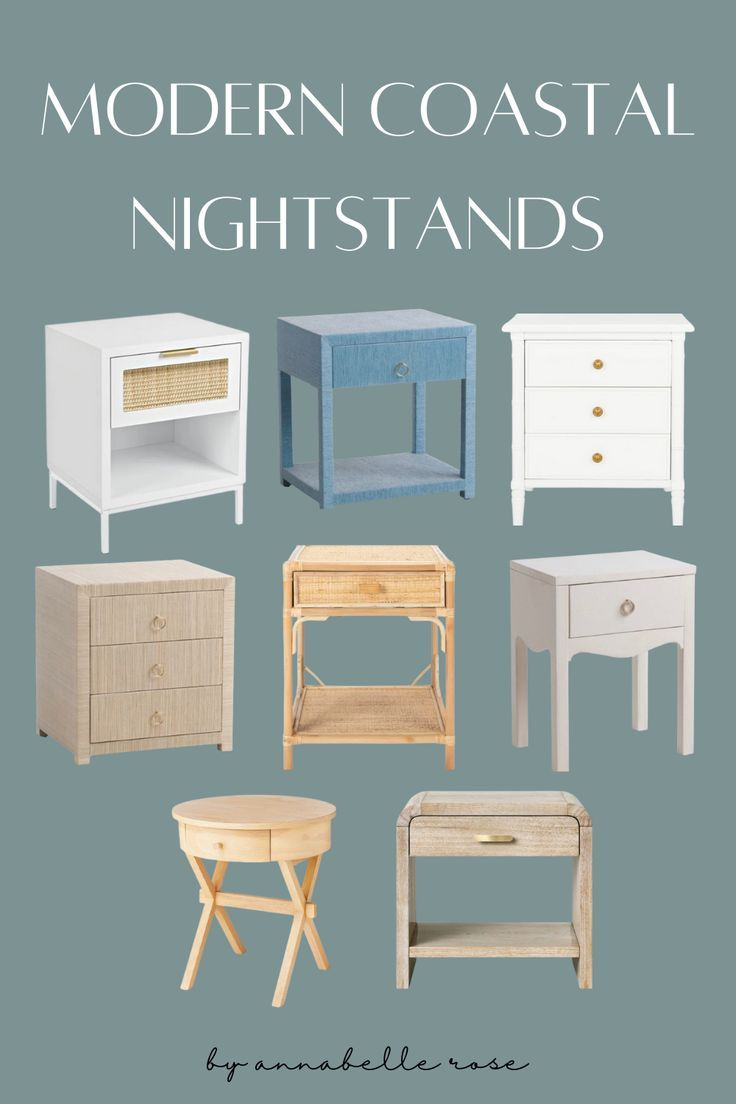 Modern Coastal Nightstands For Your Coastal Bedroom for Transforming Your Space with East Hampton Modern Coastal Furniture
