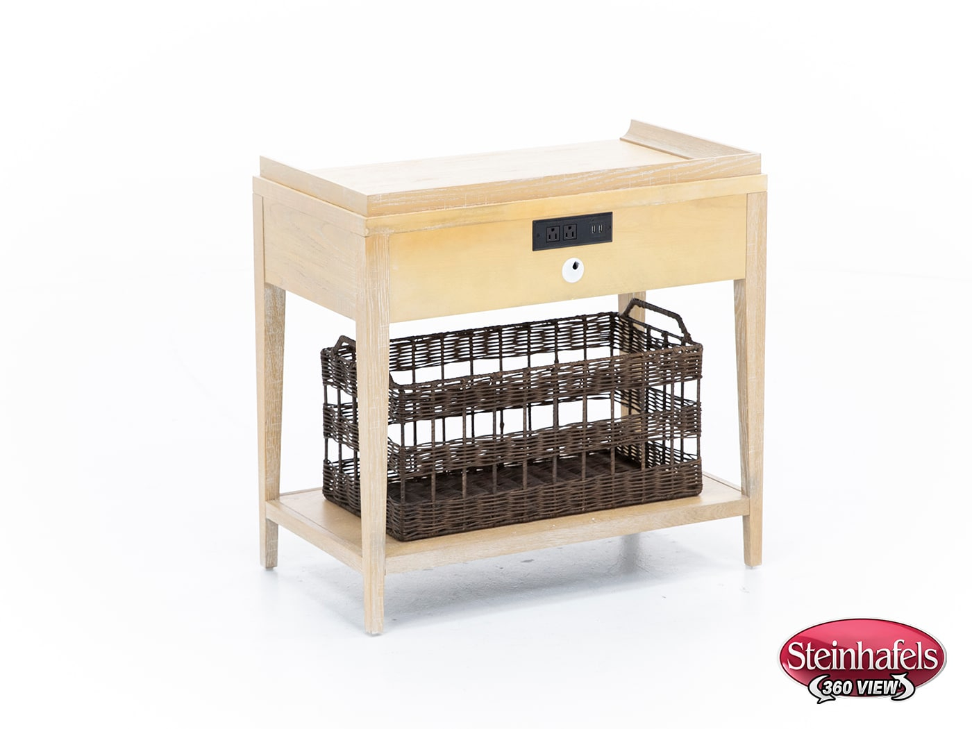 Modern Farmhouse One Drawer Nightstand | Steinhafels for Choosing the Right Nightstand to Complement Your Bedroom Decor