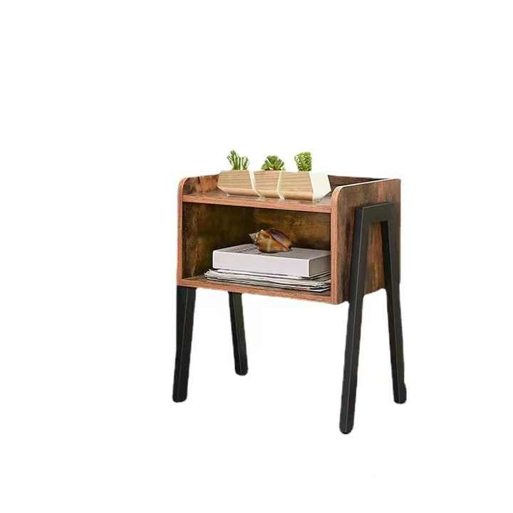 Modern Industrial Retro Style Bedside Rustic Metal Wood 1 Drawer ... for Choosing the Right Nightstand to Complement Your Bedroom Decor