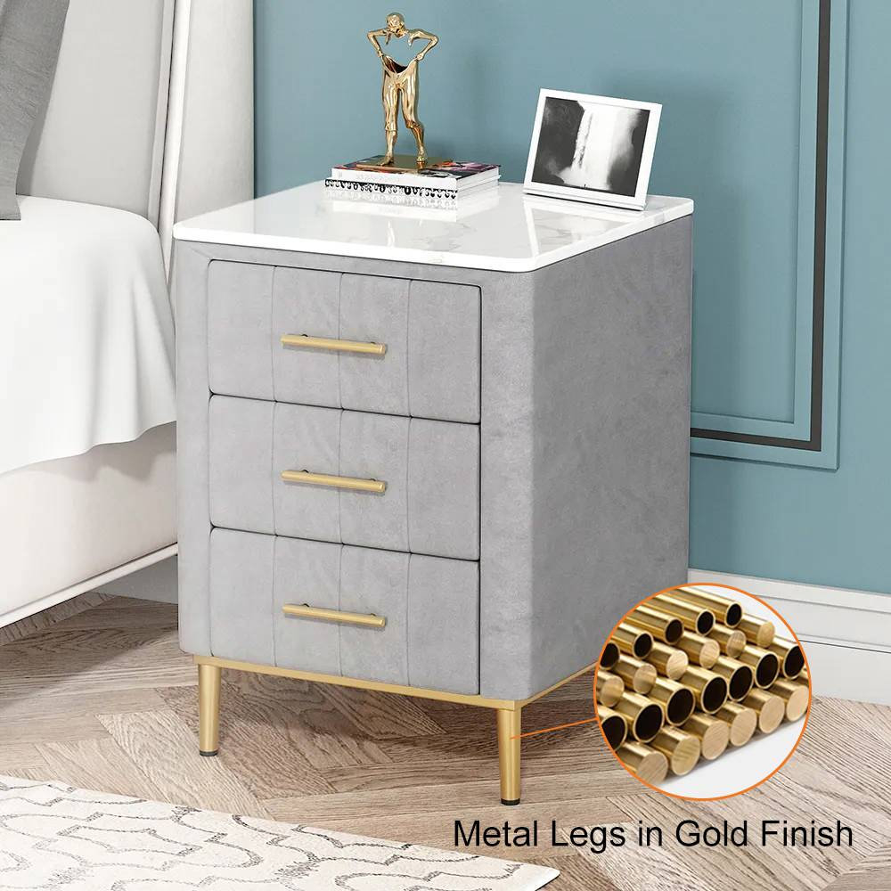 Choosing the Right Velvet Nightstand for Your Sleeping Space