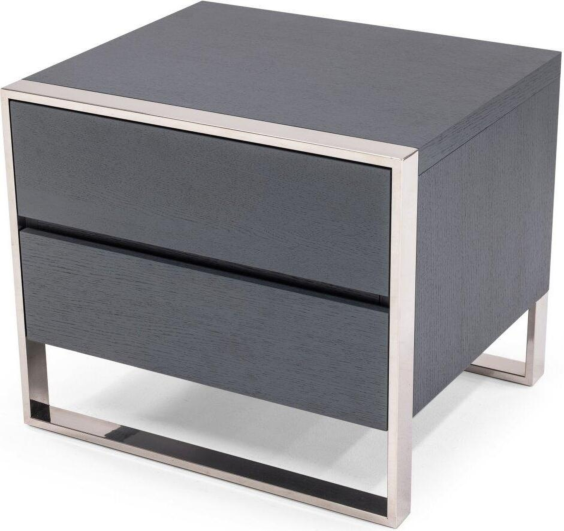 Modrest Jolene Modern Grey Nightstand By Vig Furniture | 1Stopbedrooms throughout How Contemporary Nightstands Enhance Sleeping Room Aesthetics