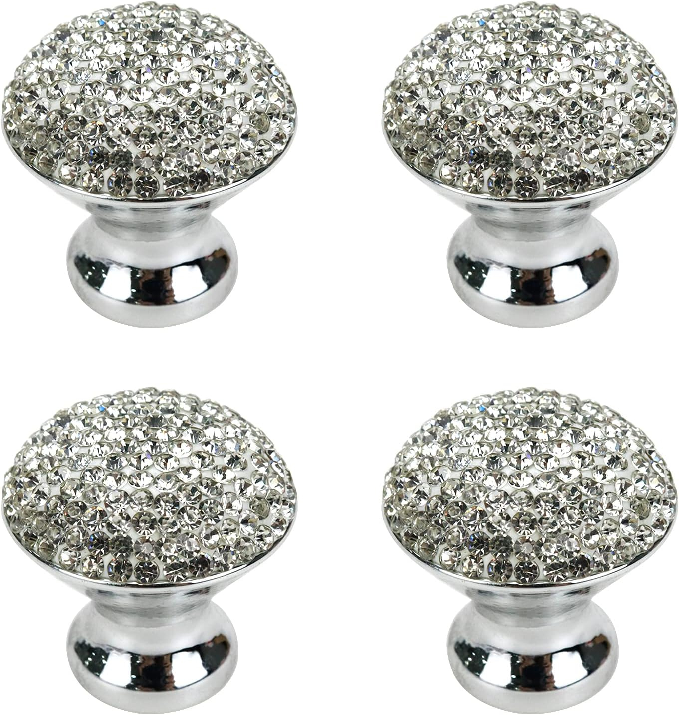 Nicerity Decorative Crystal Knobs Designed Crystal Cabinet Knobs Bling ... regarding Why Most Nightstand Knob Trends Fail (And What Works Instead)