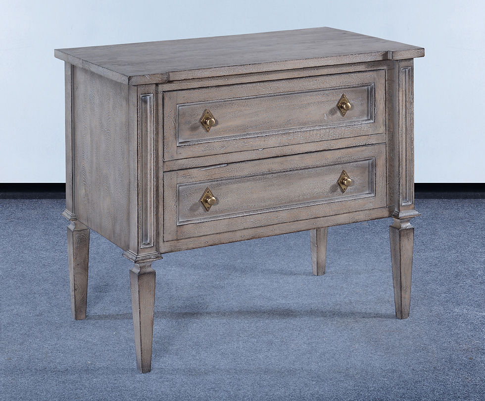 Ns.103.Gb - Selena Nightstand | Bgindustries with Solid wood versus engineered materials in bedroom furniture construction