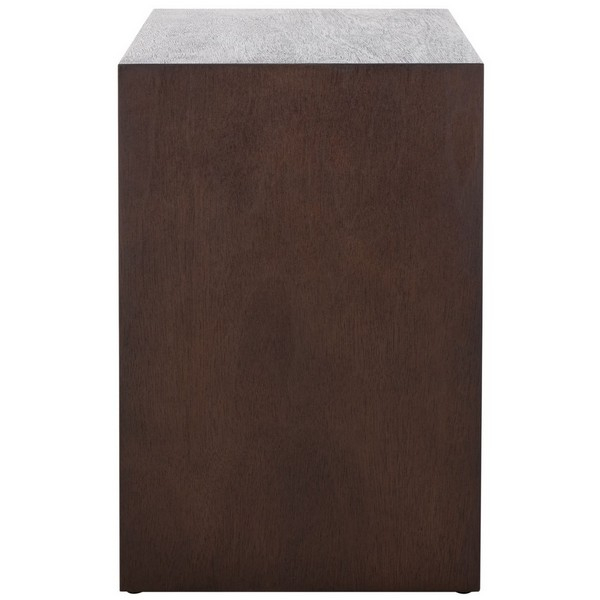 Nst6603B Nightstands - Furniture By Safavieh for Maintaining the Rich Finish of Dark Oak Furniture Over Time