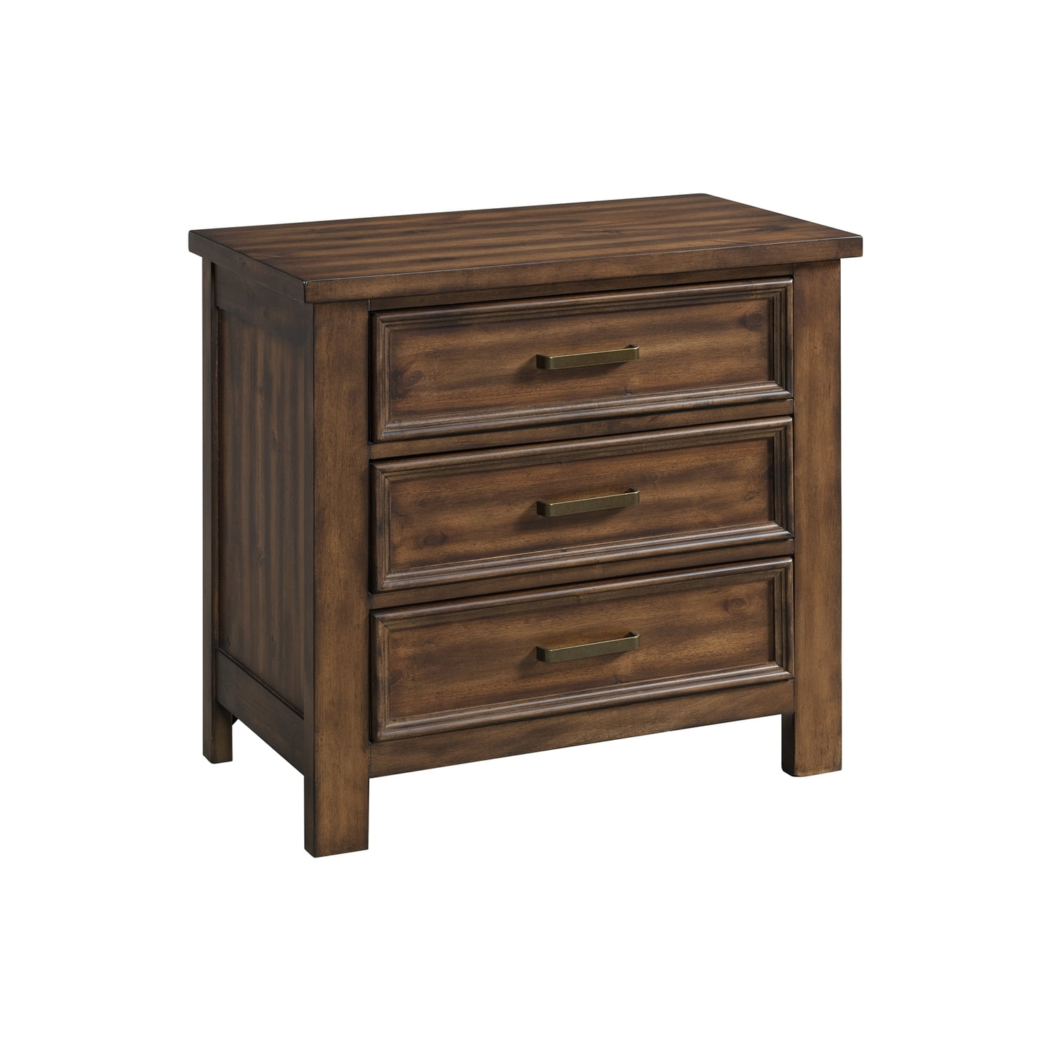 Picket House Furnishings Damen 3-Drawer Nightstand - Walmart.com for Finding balance between function and aesthetics in nightstand design