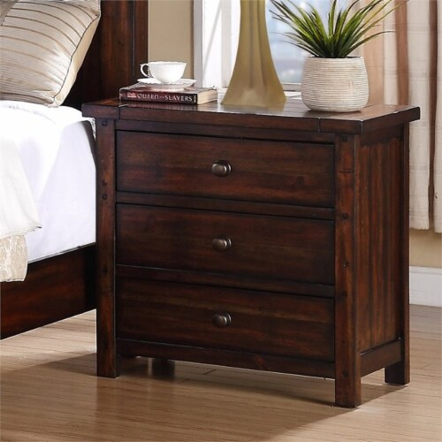 Picket House Furnishings Danner Nightstand In Chestnut, 1 - Ralphs for Understanding the Craftsmanship Behind Picket House Wren Nightstand in Chestnut