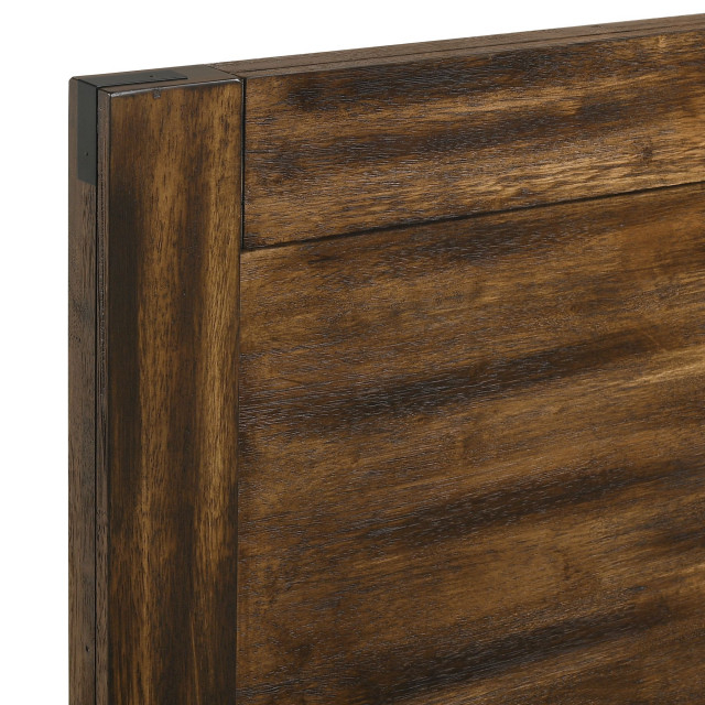 Picket House Wren Queen 5-Piece Platform Storage Bedroom Set, Chestnut ... within Understanding the Craftsmanship Behind Picket House Wren Nightstand in Chestnut