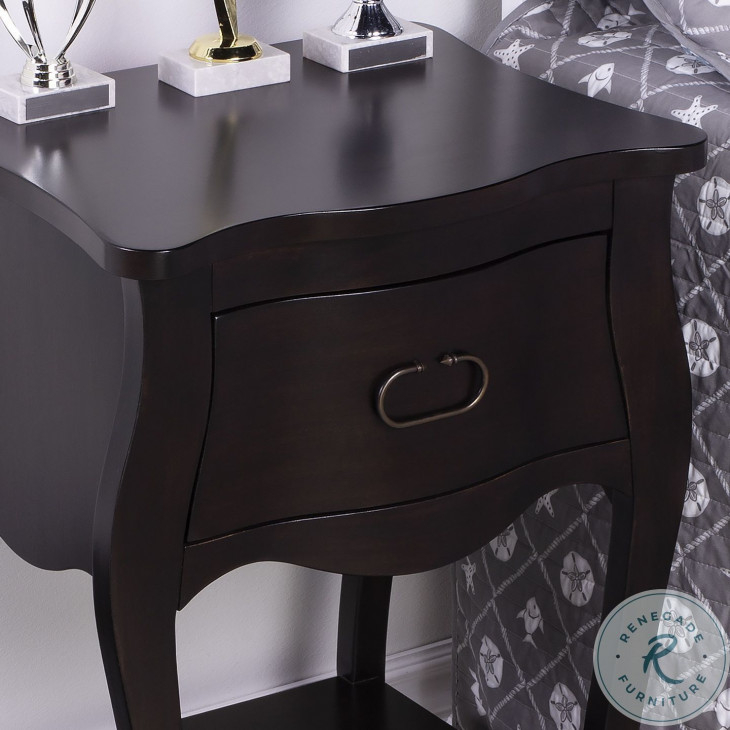 Rochelle Chocolate 1 Drawer Nightstand From Butler | Coleman Furniture inside Butler Specialty Company, Rochelle 1 Drawer Nightstand, Brown