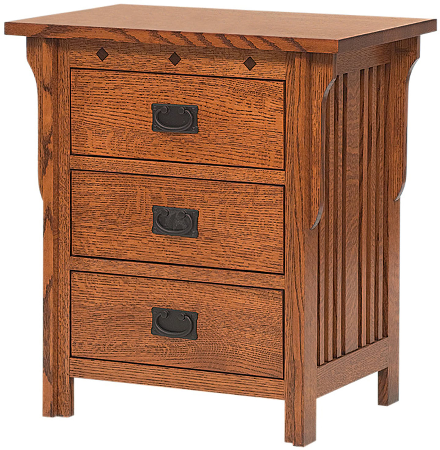 Royal Mission Drawer Nightstand | Amish Royal Mission Nightstand pertaining to Why Most Bedroom Furniture Doesn't Work (And This One Actually Does)