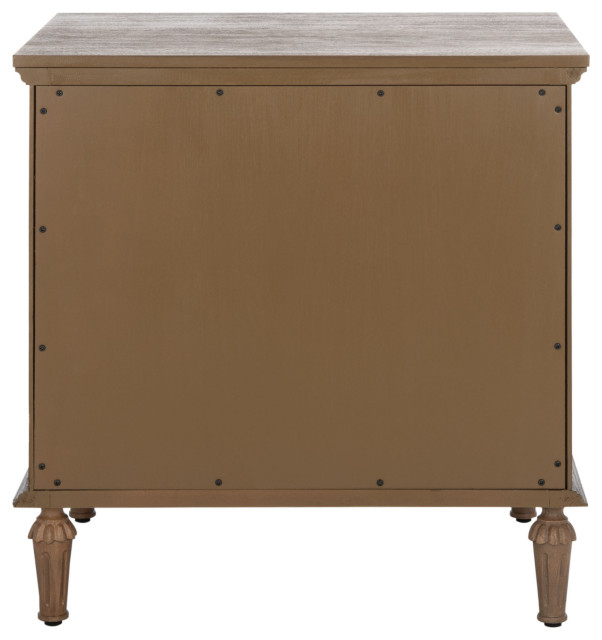 Safavieh Couture Lisabet 1 Drawer Wood Nightstand, #N/A - Traditional ... for Understanding the craftsmanship behind Safavieh Couture Nisha nightstands