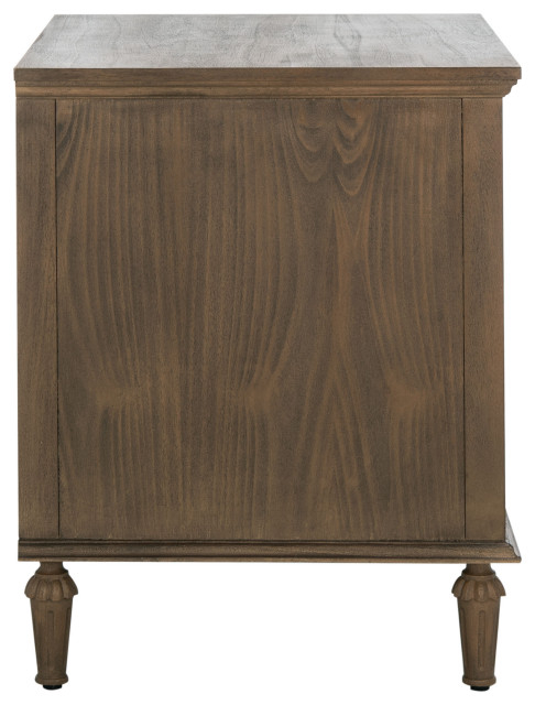 Safavieh Couture Lisabet 1 Drawer Wood Nightstand, #N/A - Traditional ... within Safavieh Couture Grigorio 1 Drawer Nightstand, Brown