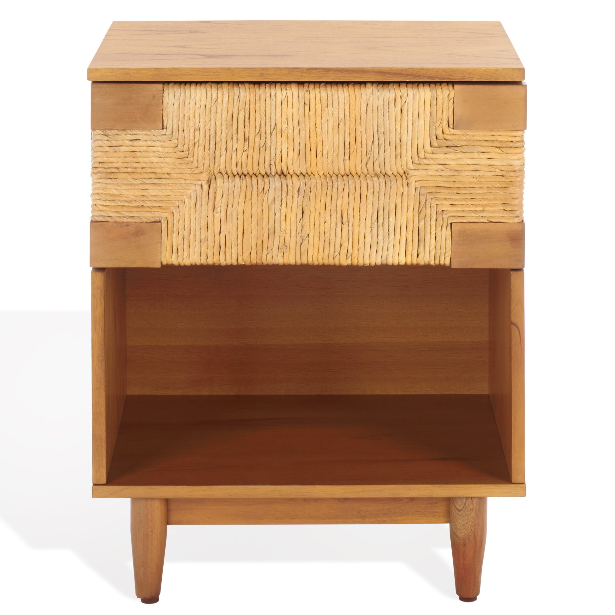 Safavieh Couture Roseanne Banana Stem 1 Drawer Nightstand & Reviews ... pertaining to Understanding the Artistry Behind Safavieh Couture Roseanne Nightstands