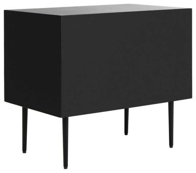 Safavieh Couture Tessie Bone Inlay Nightstand Black, #N/A ... intended for Safavieh Couture Tessie Bone Inlay Nightstand Black