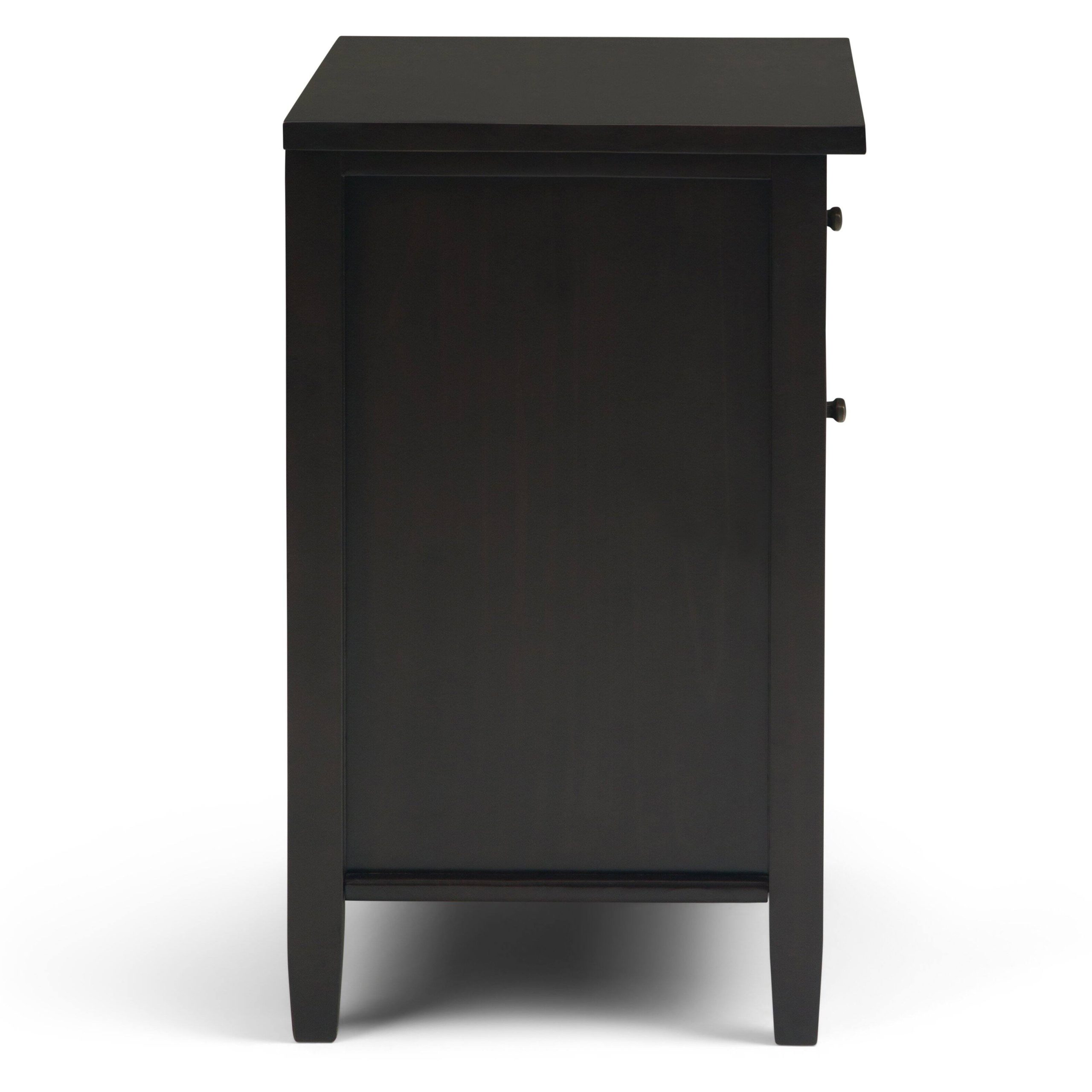 Simpli Home Warm Shaker Solid Wood 24 Inch Wide Transitional Bedside ... with regard to Struggling With Warm Shaker Wood Furniture? This Is What's Actually Wrong
