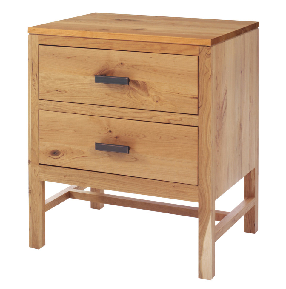 Solid Wood Nightstands with regard to St Denis Nightstand Beachwood Finish Solid Wood Old World Distressed
