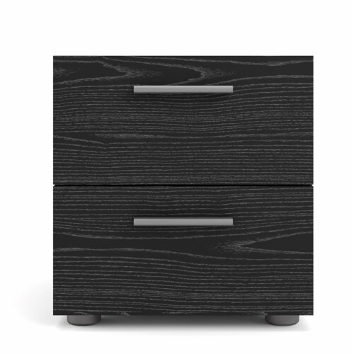 Tvilum Austin 2 Drawer Nightstand In Black Woodgrain, 1 - Fred Meyer with regard to How Tvilum Scottsdale nightstand transforms bedroom organization and style