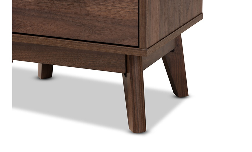 Up To 40% Off On Lena Walnut Brown 1-Drawer Wo... | Groupon Goods with How to Choose the Perfect 1-Drawer Wood Nightstand for Your Bedroom