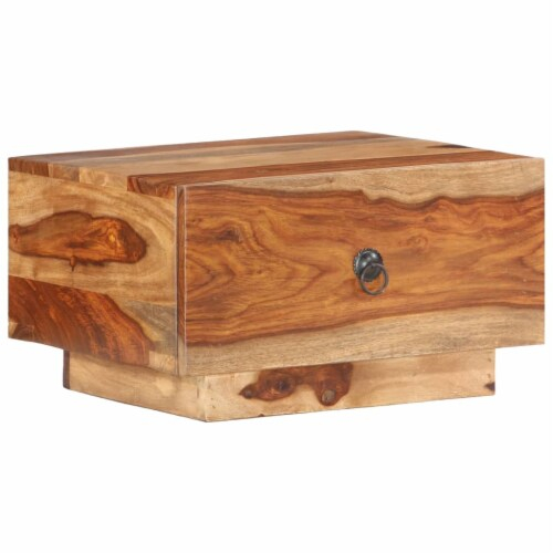 Vidaxl Bedside Cabinet 15.7 X15.7 X9.8 Solid Sheesham Wood, 15.7 "X15.7 ... throughout The Artisan Craftsmanship Behind Quality Sheesham Wood Furniture Pieces