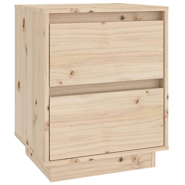 Vidaxl Bedside Cabinets 2 Pcs 40X35X50 Cm Solid Wood Pine with regard to Creating functional sleeping spaces with thoughtful bedside storage