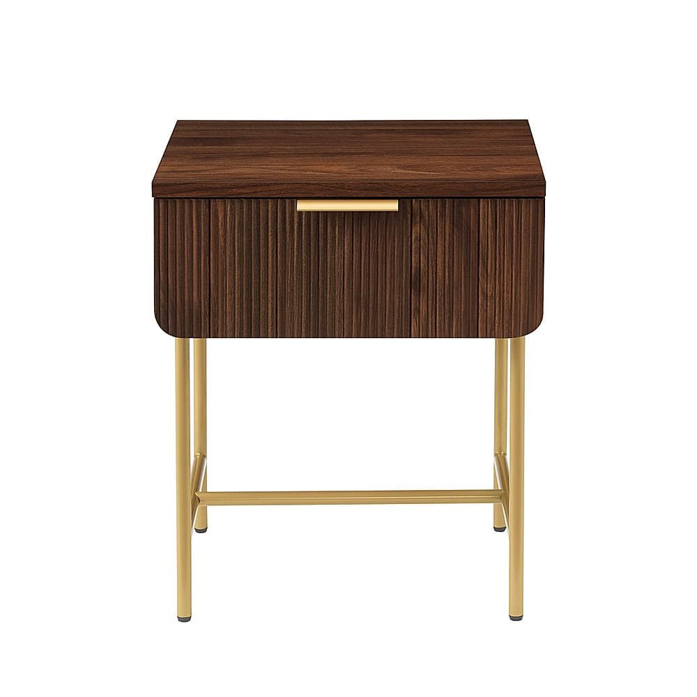 Walker Edison – Contemporary 1-Drawer Side Table – Dark Walnut - Simolary for Hatfield Nightstand Secrets I Wish Someone Had Told Me (And What Actually Works)