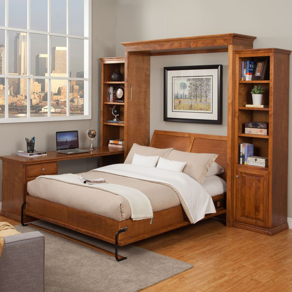 15 Free Diy Murphy Bed With Desk Plans with regard to The Hidden Benefits of Integrating a Desk into Your Murphy Bed Design