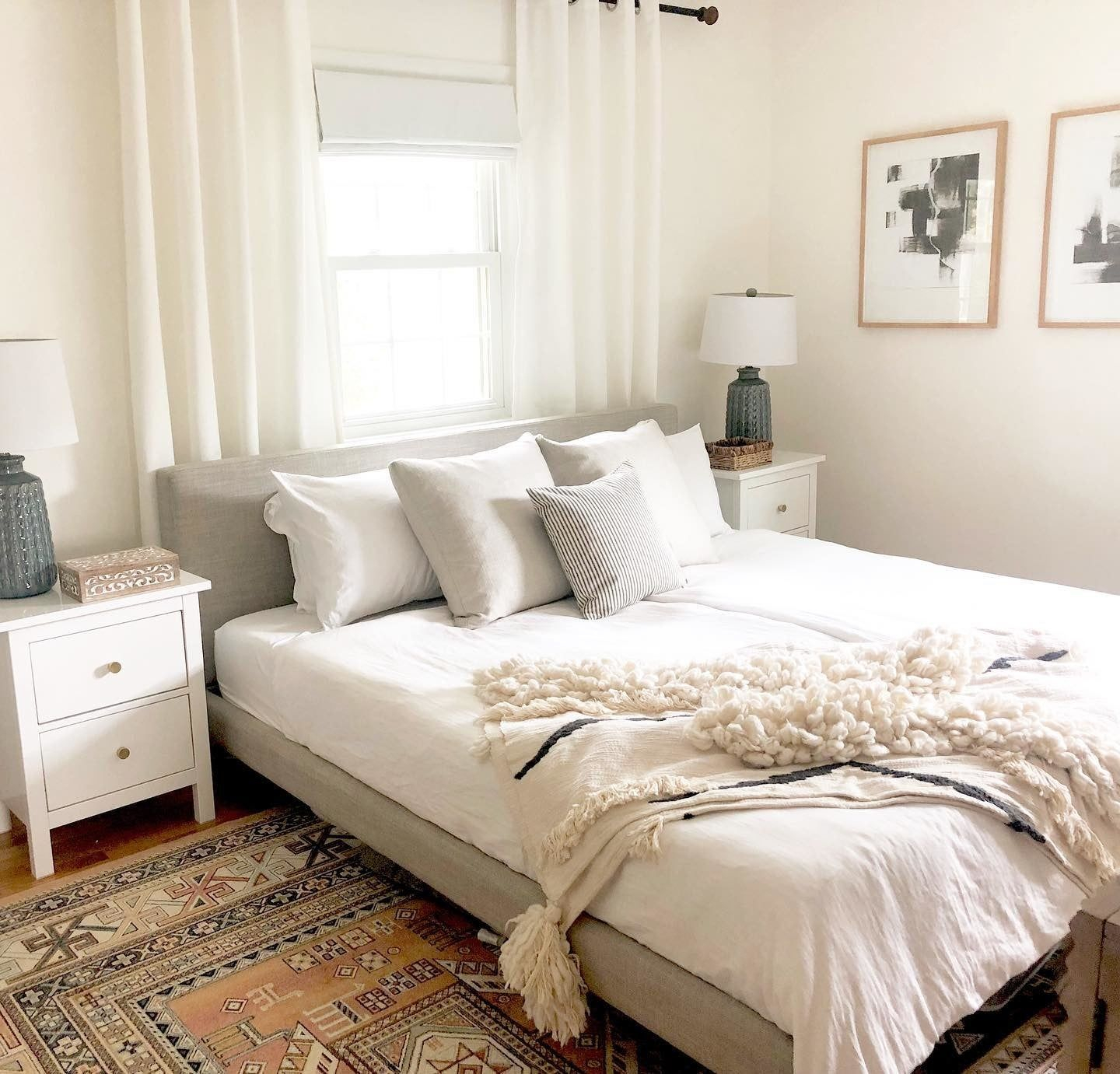 17 King Size Bed In Small Room Ideas To Save Today | Bedroom Design ... in How to Choose the Perfect King Size Bed for Your Tiny Bedroom Layout